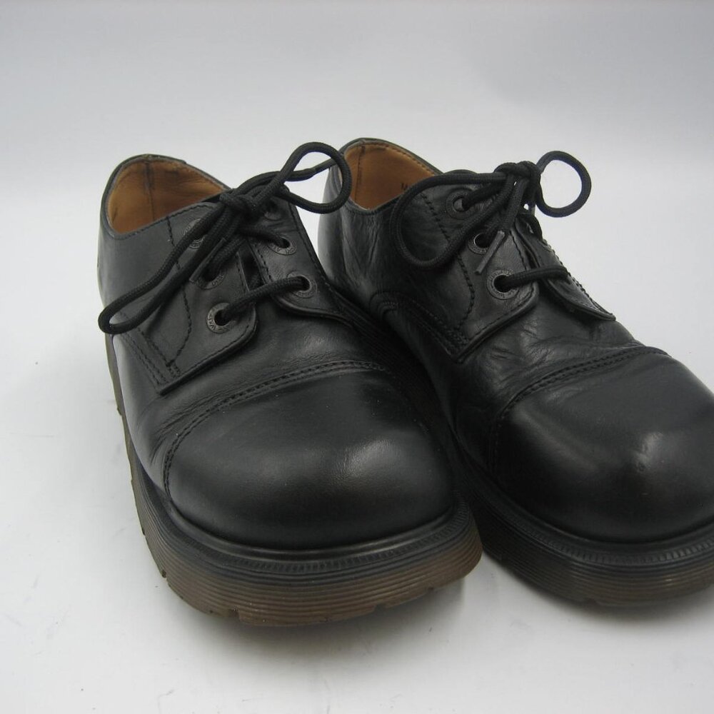 Dr. Martens Vintage Black Leather  Derby Oxford 8309 England Women’s UK 6  US 8